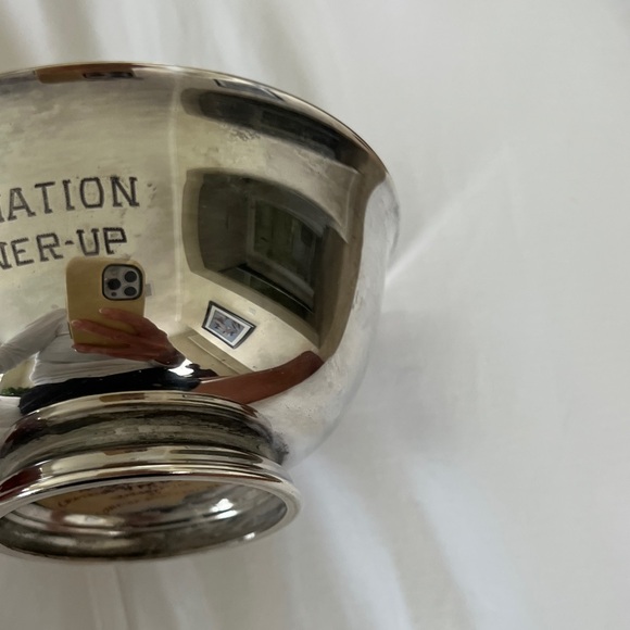 Engraved Silver Trophy Bowl - Picture 13 of 15